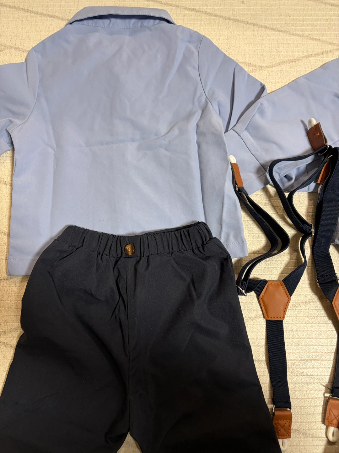 SHEIN フォーマルセットアップ 双子 2セット 12-18Mの写真4枚目