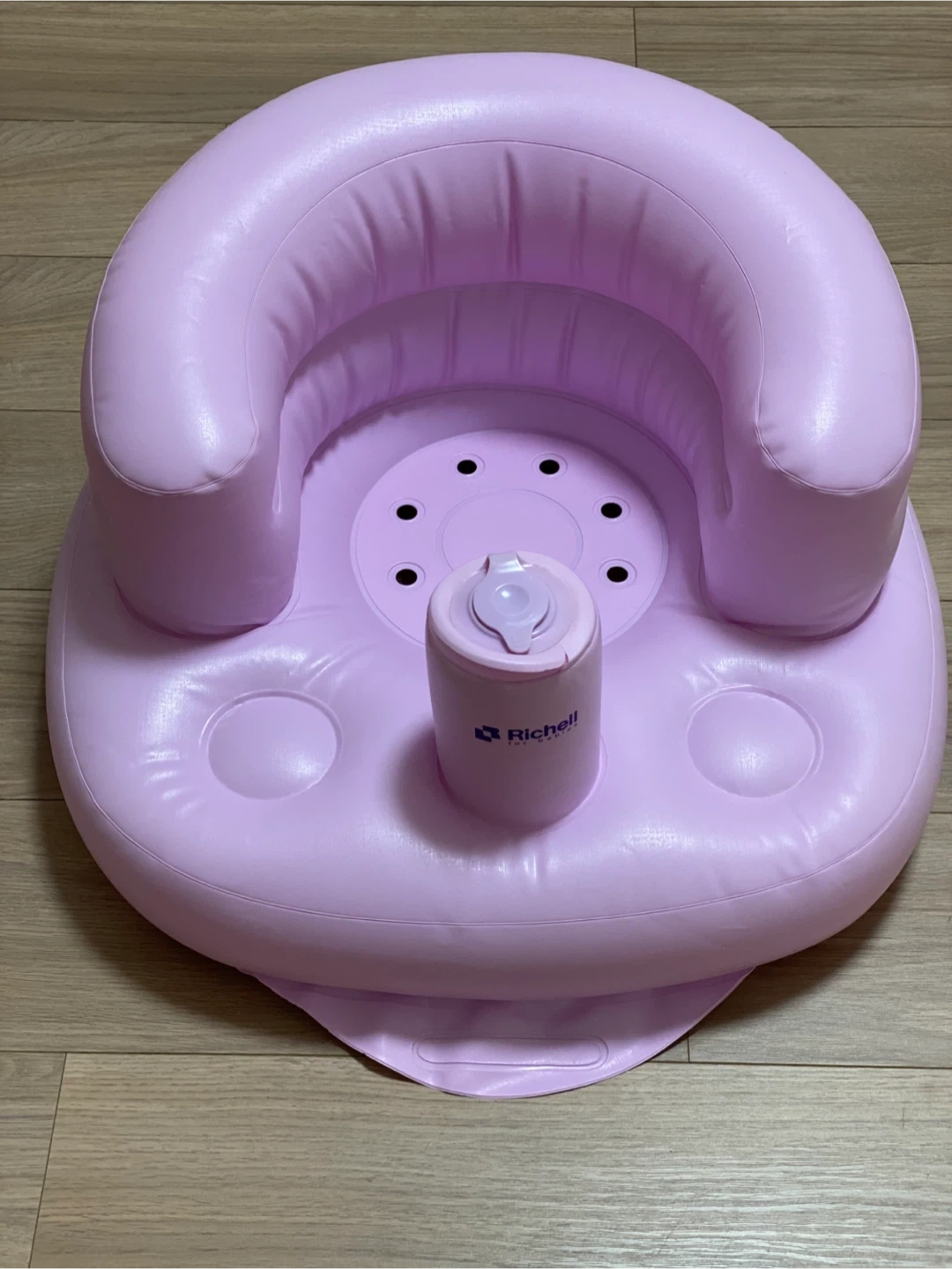 リッチェル ふかふかベビーチェア ピンク