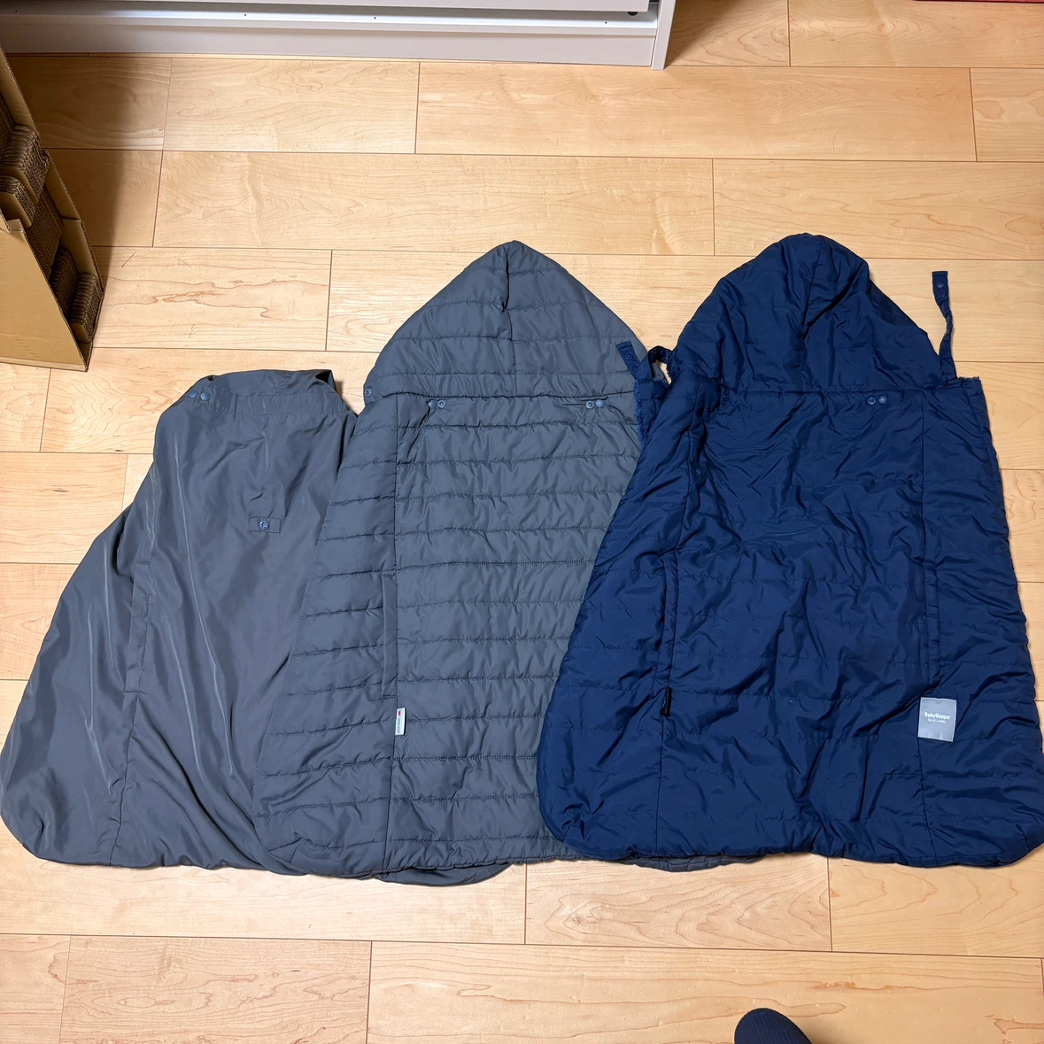 BabyHopper 抱っこ紐用 防寒ケープ 3点セット