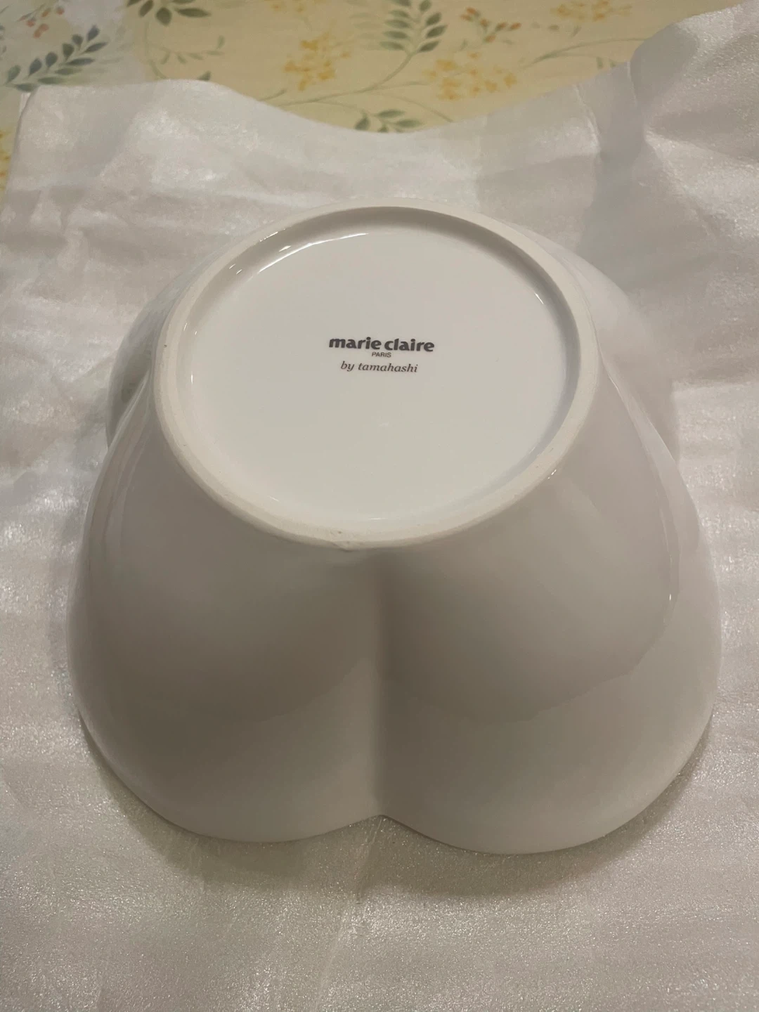 【未使用】マリークレール 陶器製ボウル 白の写真3枚目