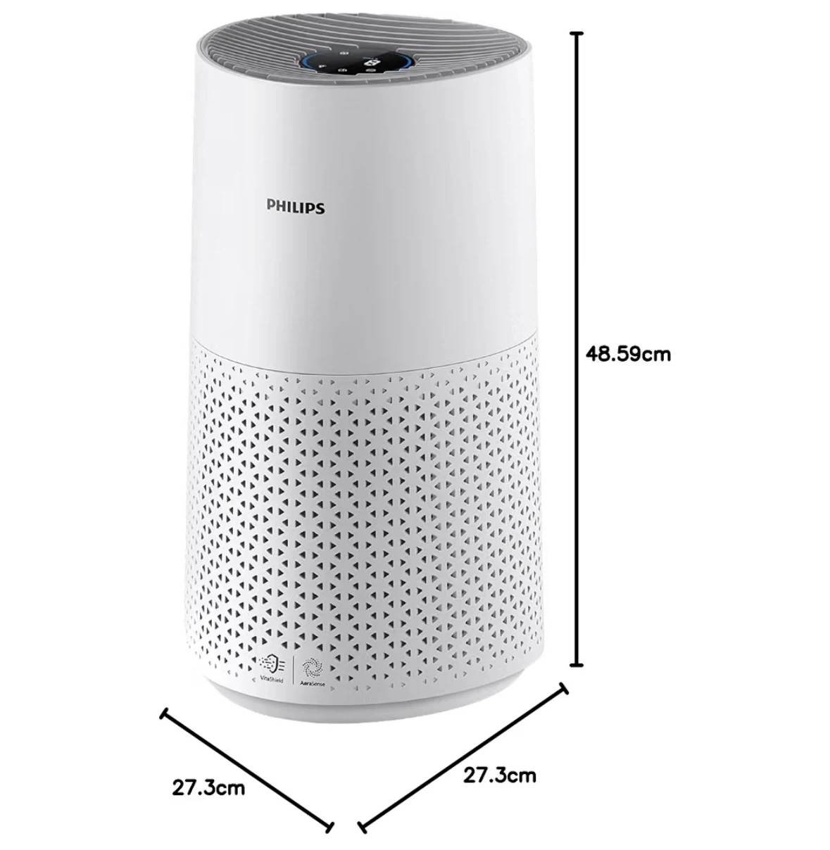 【2026年8月購入・極美品】PHILIPS 空気清浄機 1000i 21畳の写真2枚目