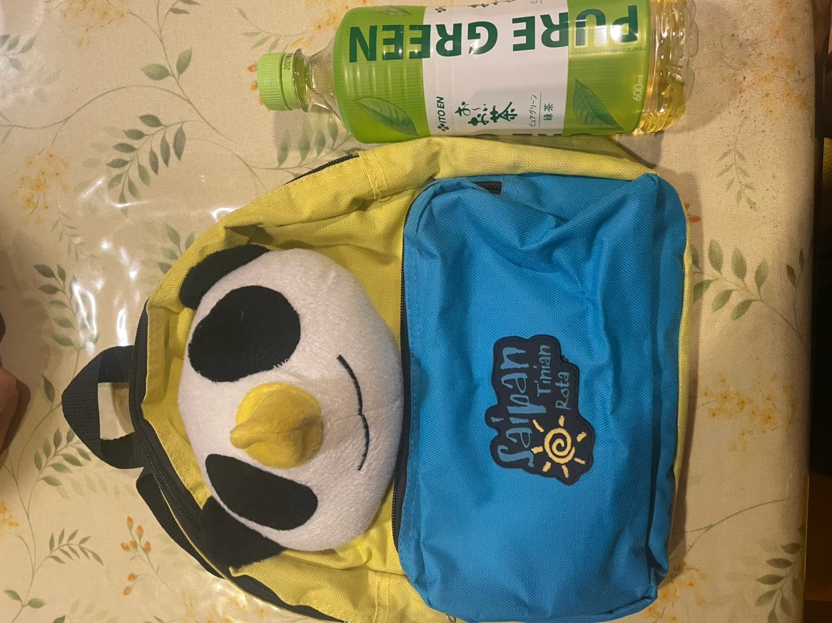 サイパンダリュック ハードロックカフェキーホルダー付の写真2枚目
