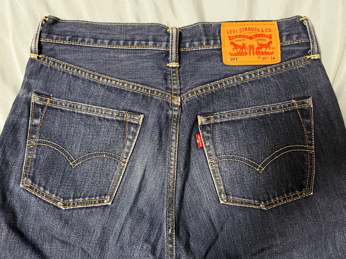 リーバイス 501 デニム W30 L34の写真4枚目