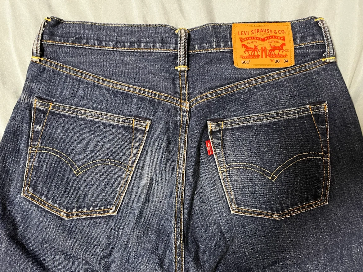 リーバイス 501 デニム W30 L34の写真4枚目