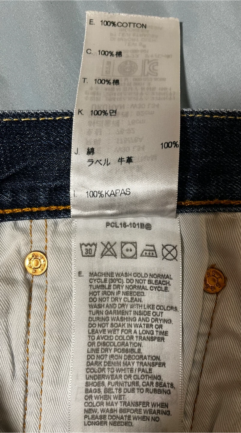 リーバイス 501 デニム W30 L34の写真6枚目
