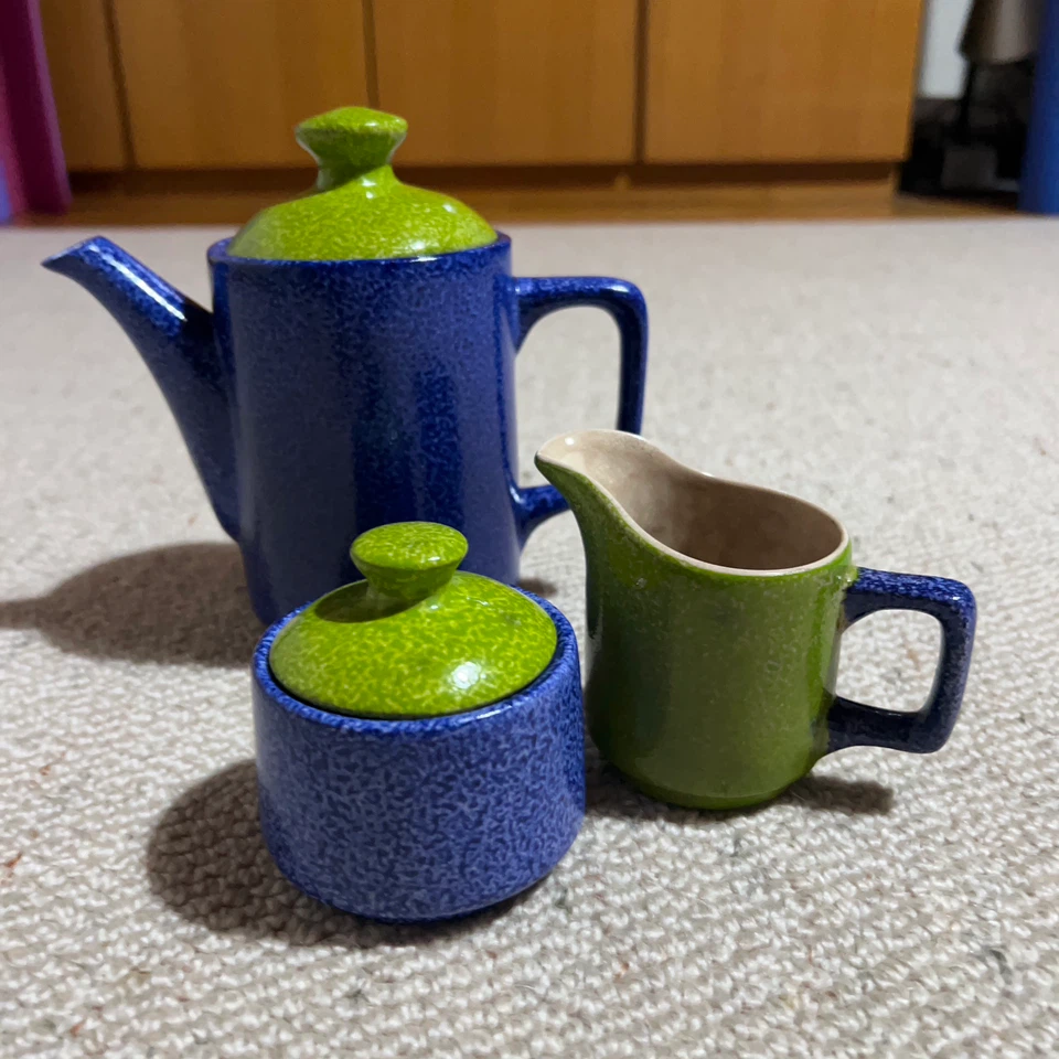 GOOD EARTH ティーセット 青 緑