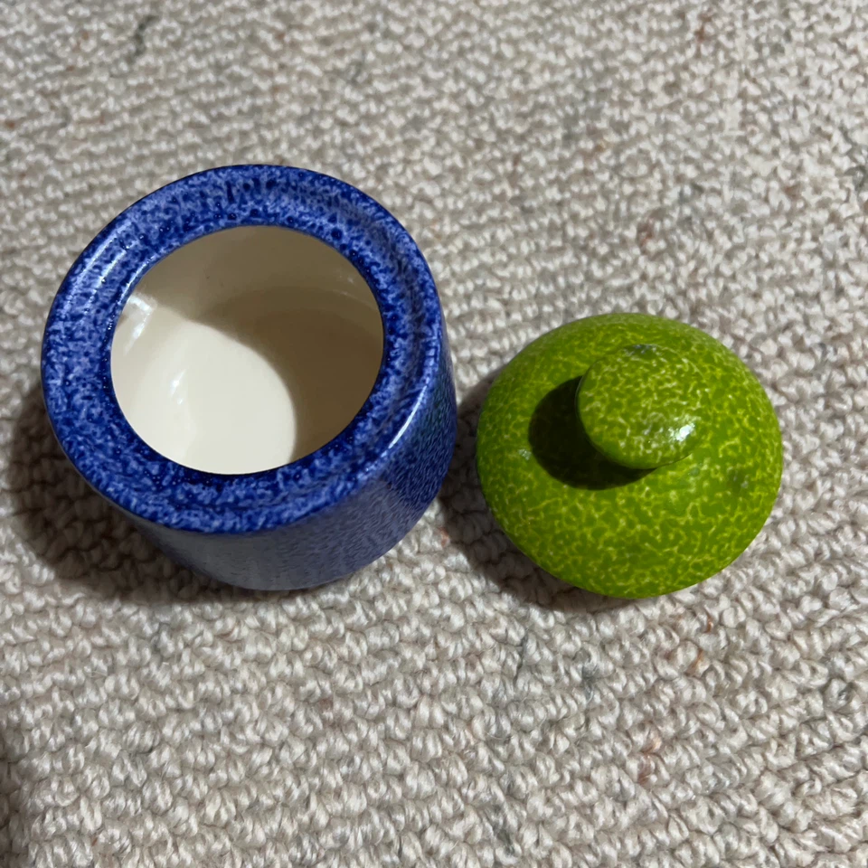 GOOD EARTH ティーセット 青 緑の写真4枚目