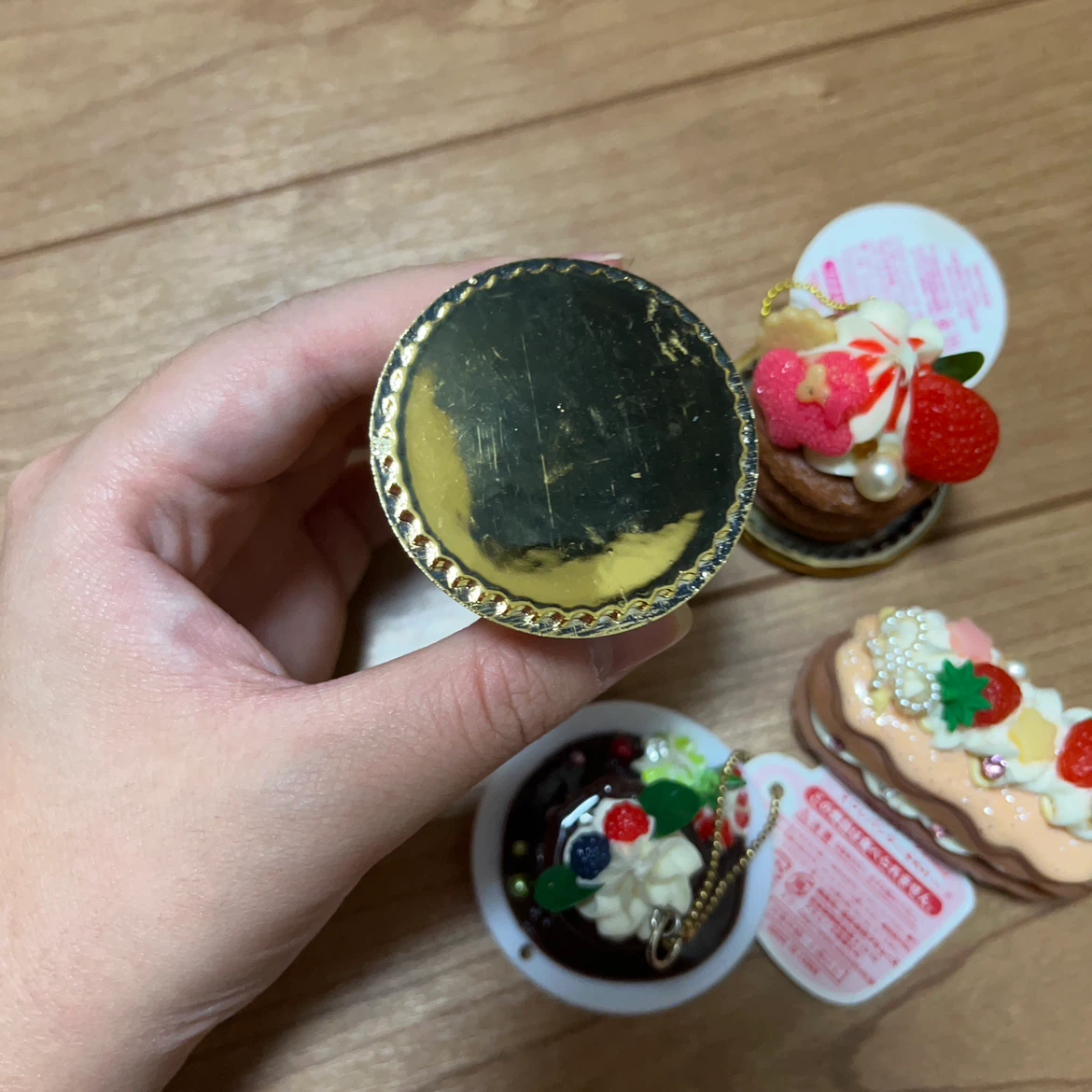 スイーツデコ キーホルダー 4点セットの写真2枚目