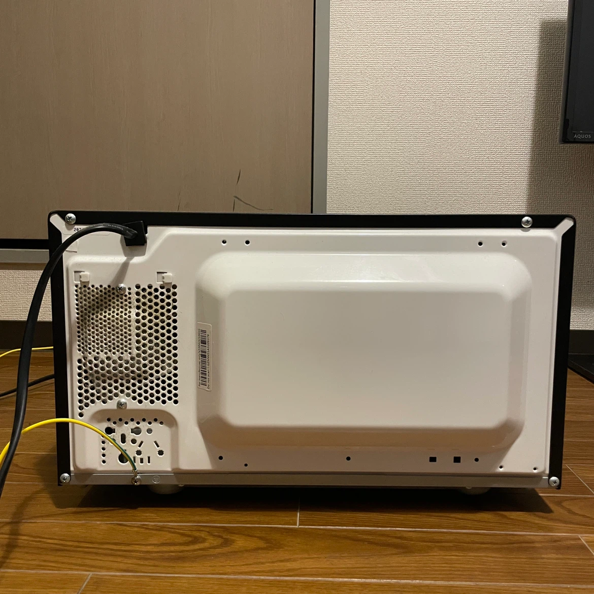 【ジャンク】TWINBIRD 電子レンジ DR-E273の写真3枚目