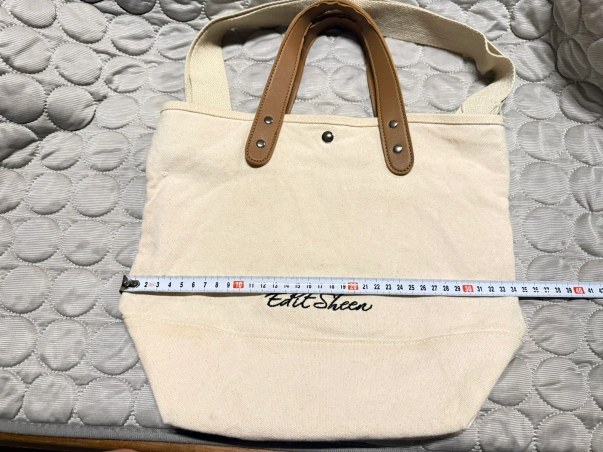 エディットシーン キャンバストートバッグ
