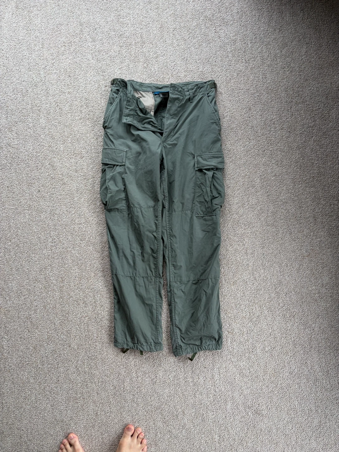 プロッパー カーゴパンツ オリーブ ミリタリーの写真2枚目