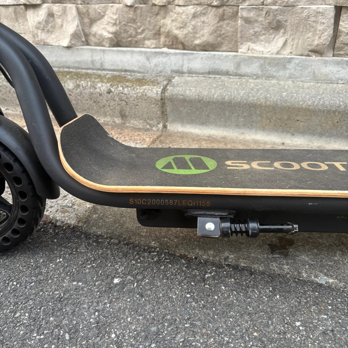 MEGAWHEELS SCOOTER折りたたみ式キックボード スクーター　「E6」エラーの写真5枚目