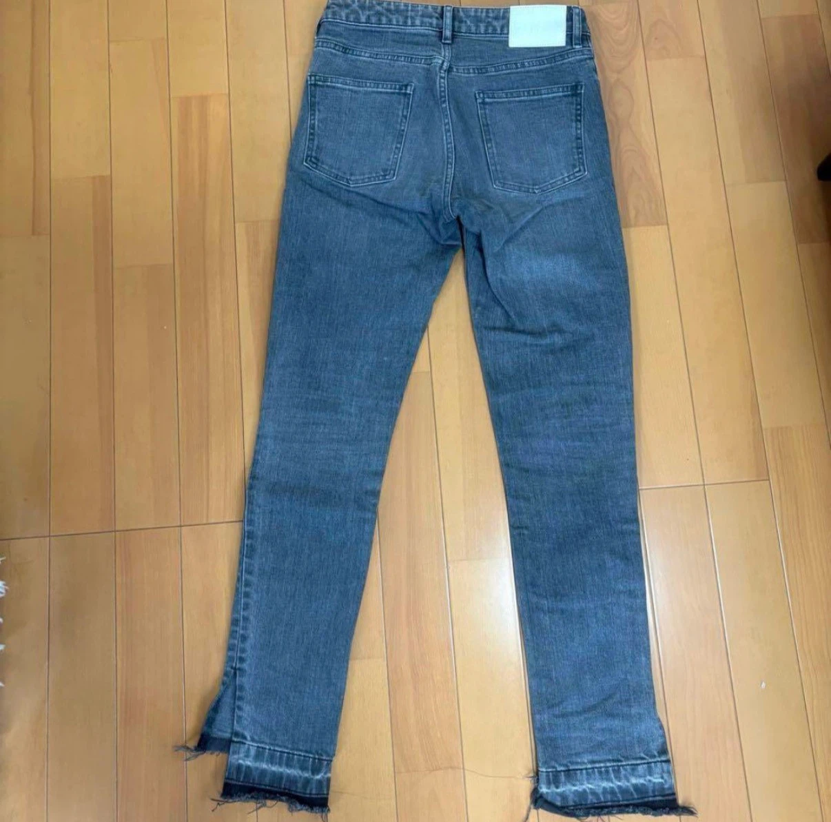 チノ　デニムパンツ カットオフ　ジーンズの写真2枚目