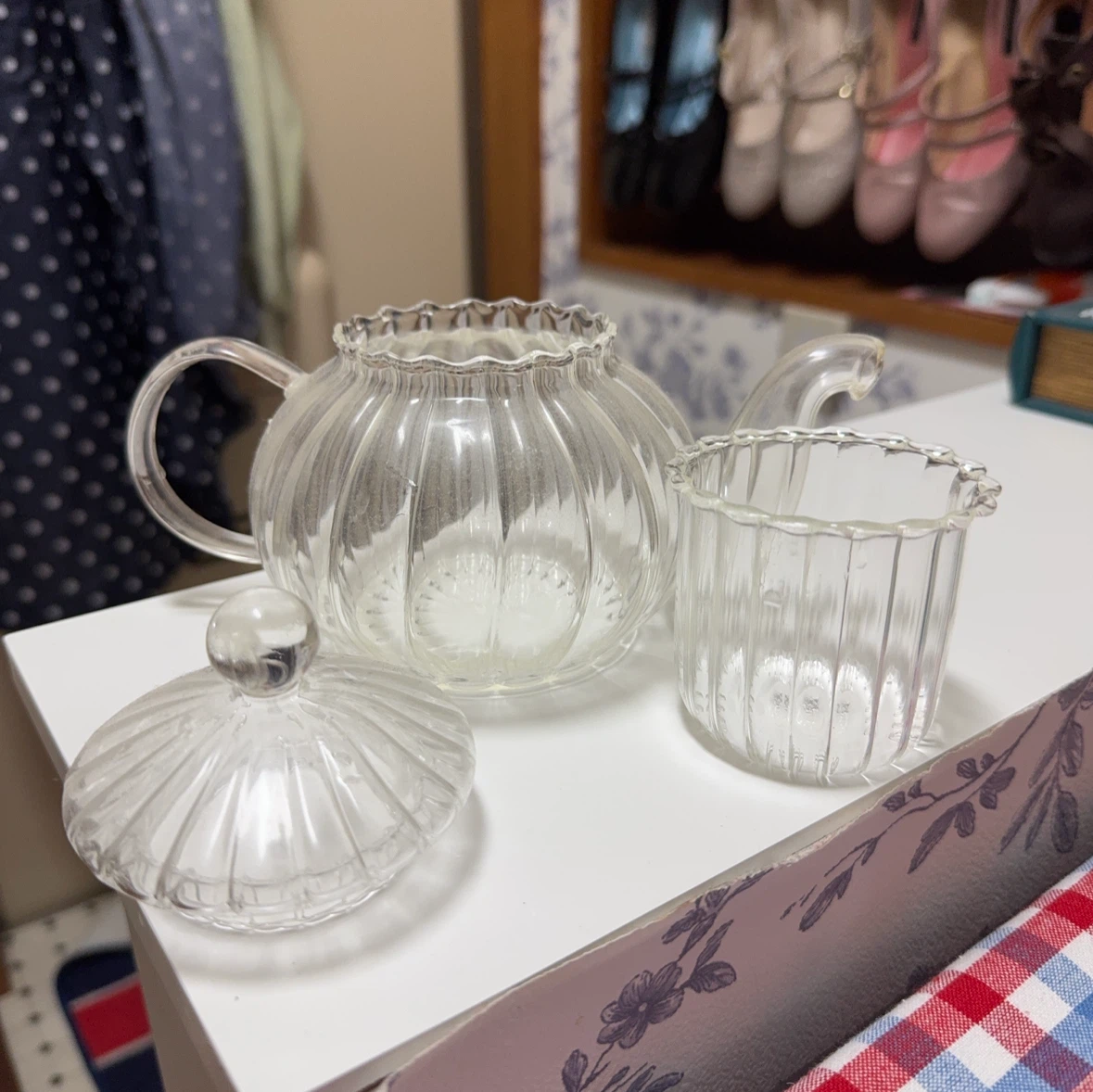 ガラス製 ティーセット 3点 natural kitchenの写真4枚目
