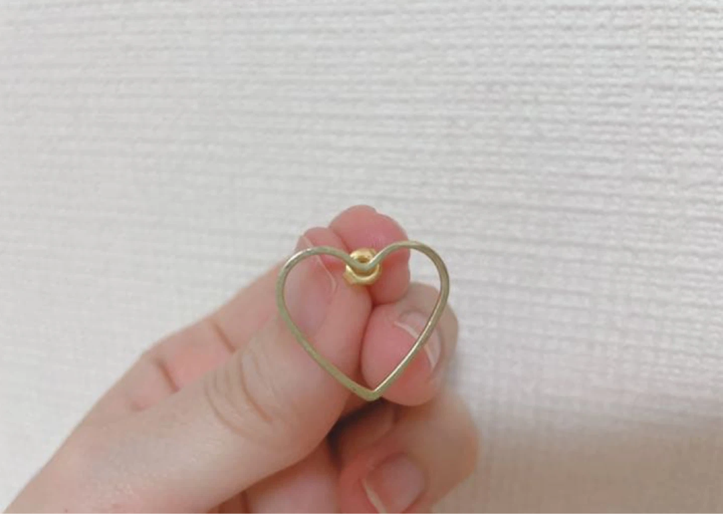 ピアス　ハート　可愛い　レディース  おしゃれの写真2枚目