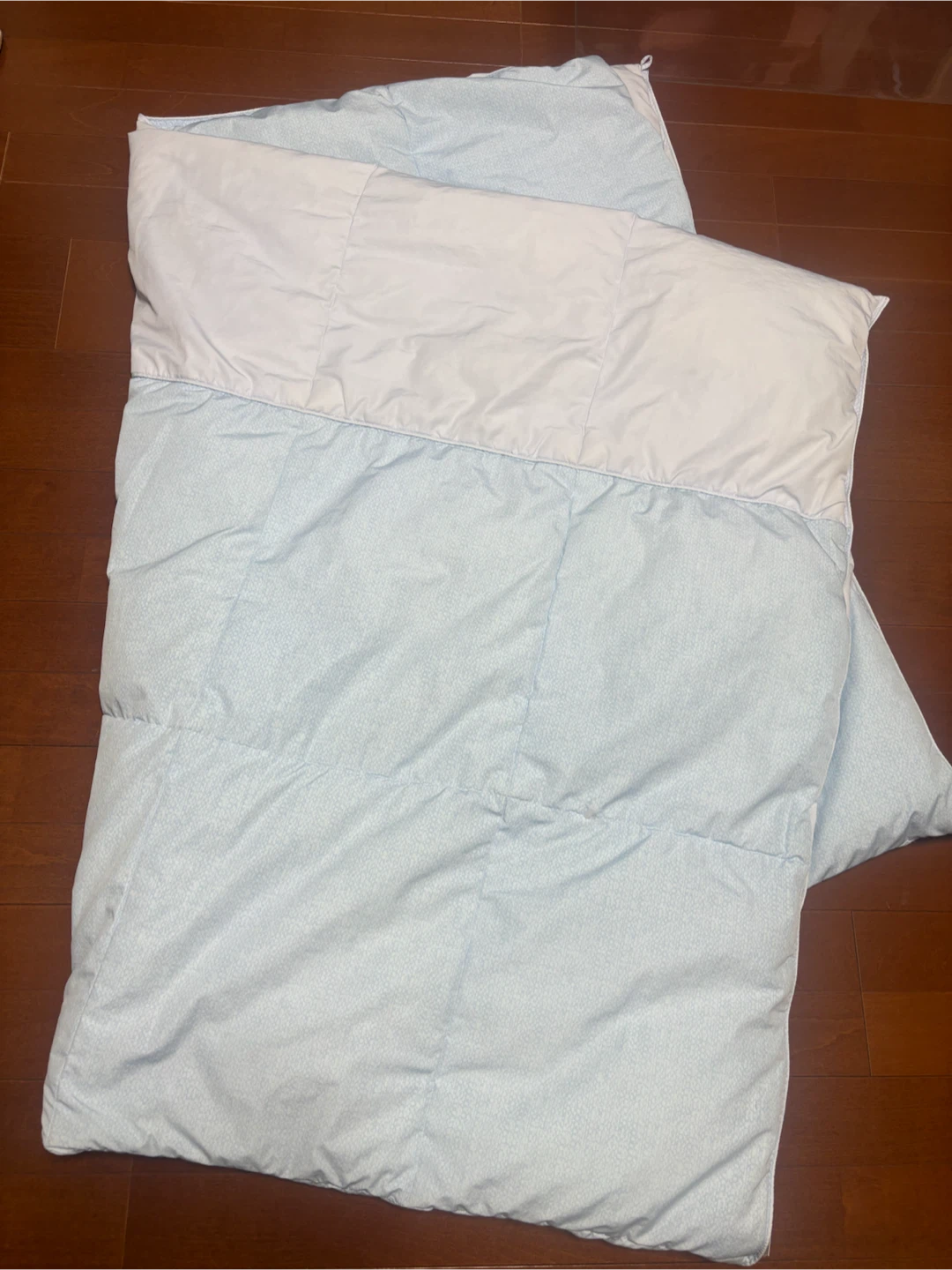 羽毛薄手掛け布団　シングル
