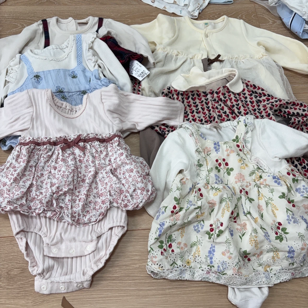 プティマイン他 ベビー服 まとめ売り 長袖　70-80cm