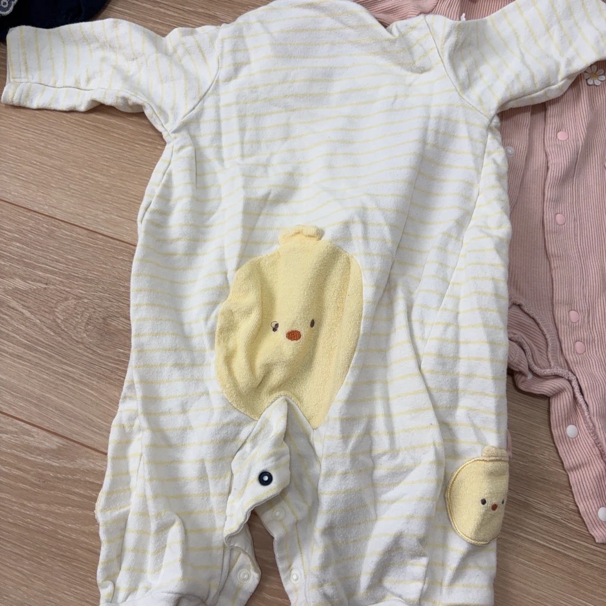 ベビー カバーオール 長袖　3点セット　70cmの写真2枚目