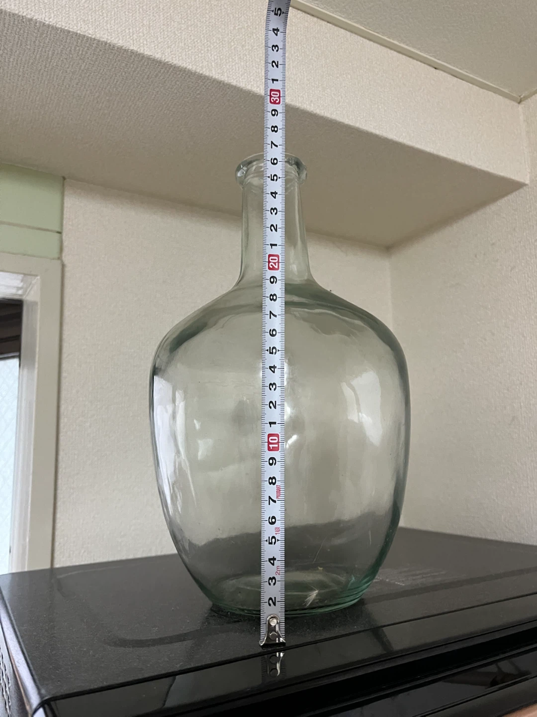 ガラス製フラワーベース 花瓶 透明の写真2枚目