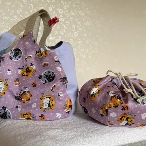 かぼちゃのお揃いちょこっとバッグ
