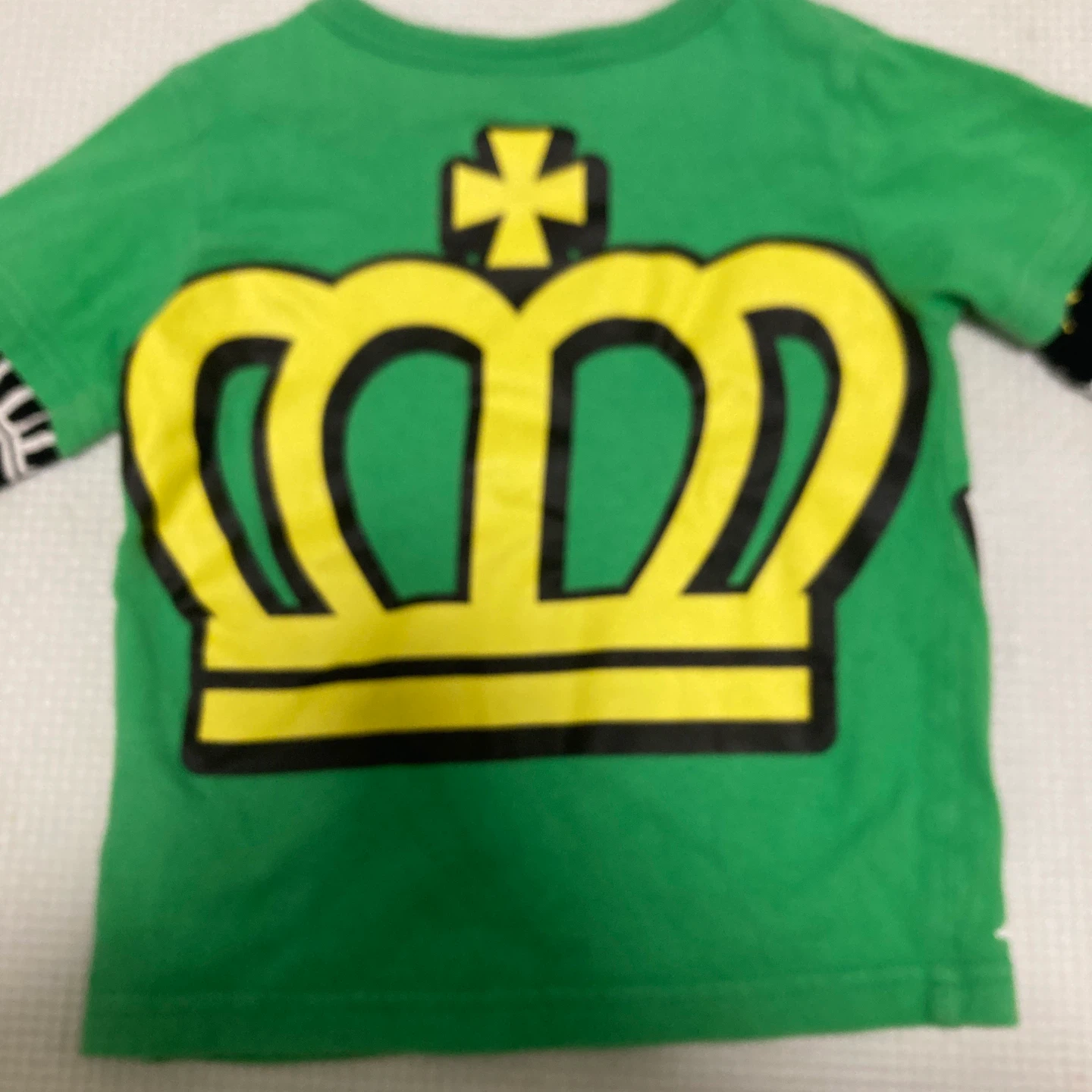 ベビードール 長袖Tシャツ 90cm 緑の写真10枚目