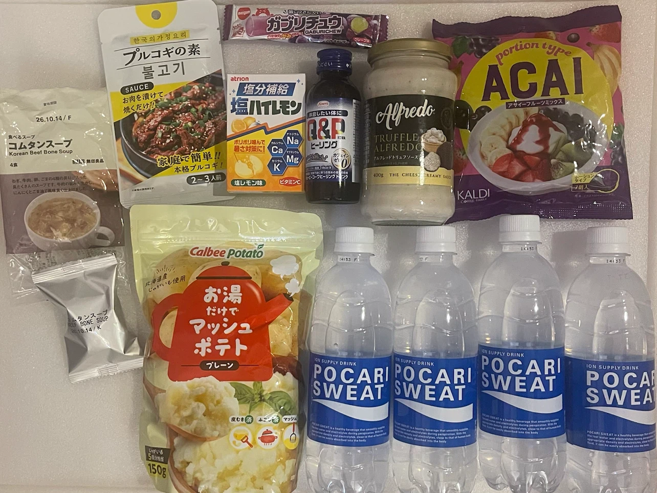 新品　食品12点