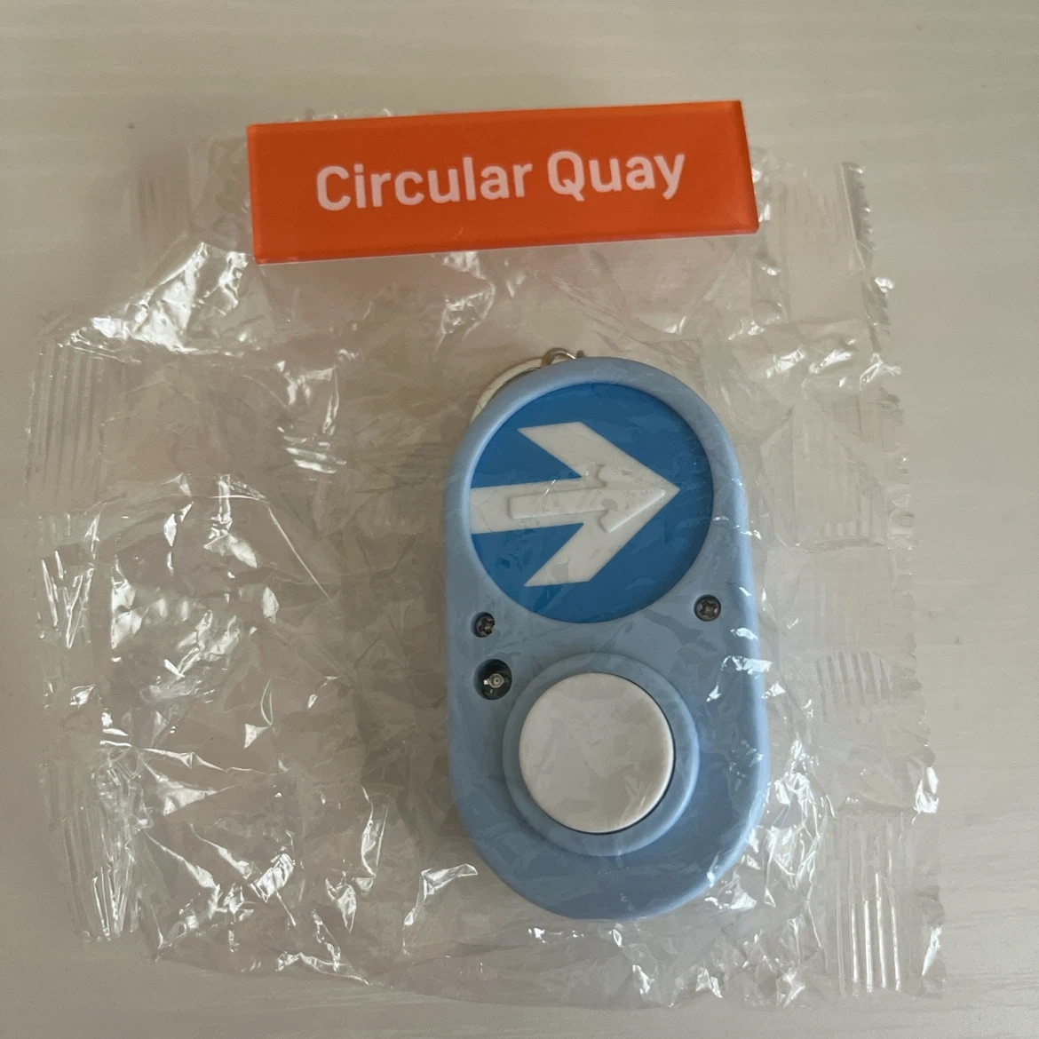 オーストラリア 信号ボタン Circular Quay 駅名バッジ シドニー オペラハウス ガチャ