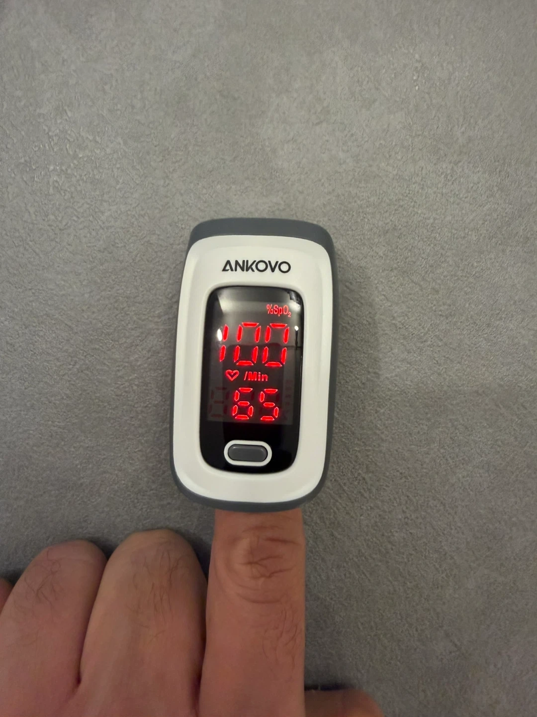 【無料】ANKOVO パルスオキシメーター JPD-500Eの写真4枚目