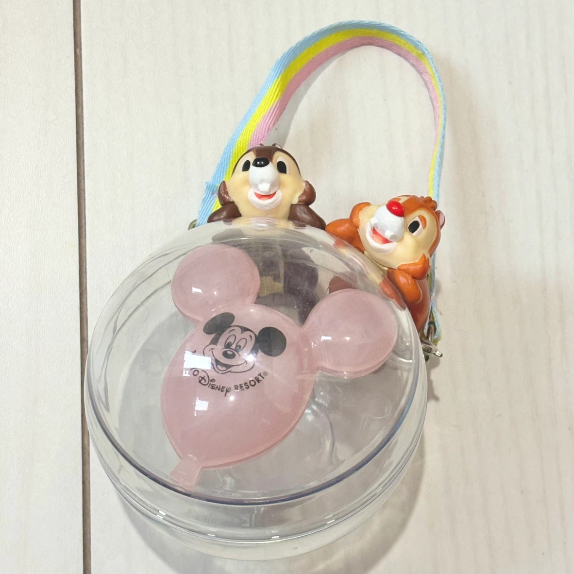 ディズニーリゾート チップとデール スナックケース　キーホルダー