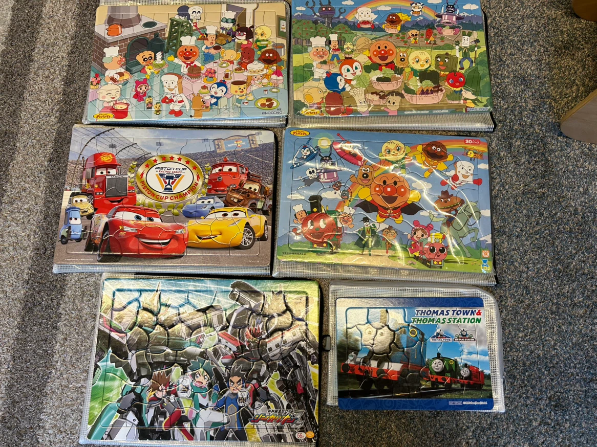 パズル　アンパンマン　カーズ　トーマス　シンカリオン