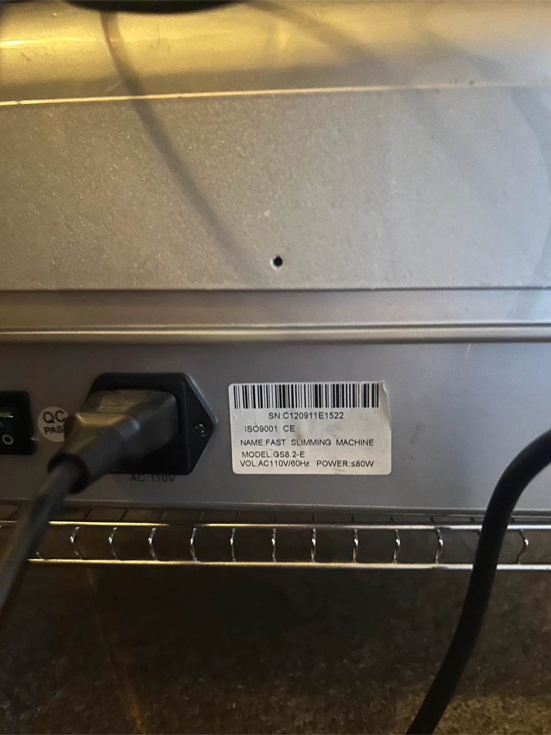 キャビテーション　スリムマシン GS8.2-E 美容機器の写真2枚目