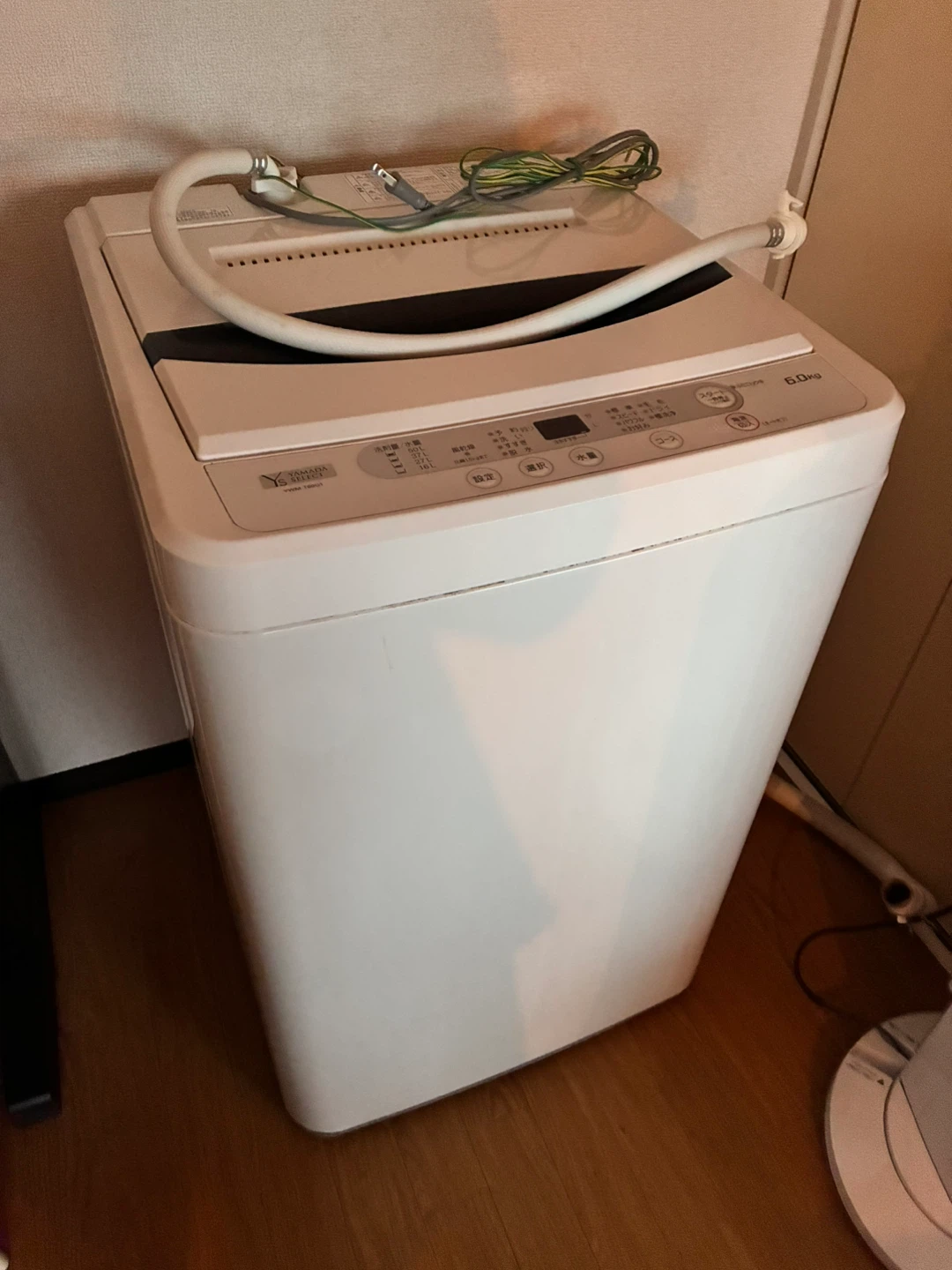 ヤマダセレクト 全自動洗濯機 YWM-T60G1 6.0kg