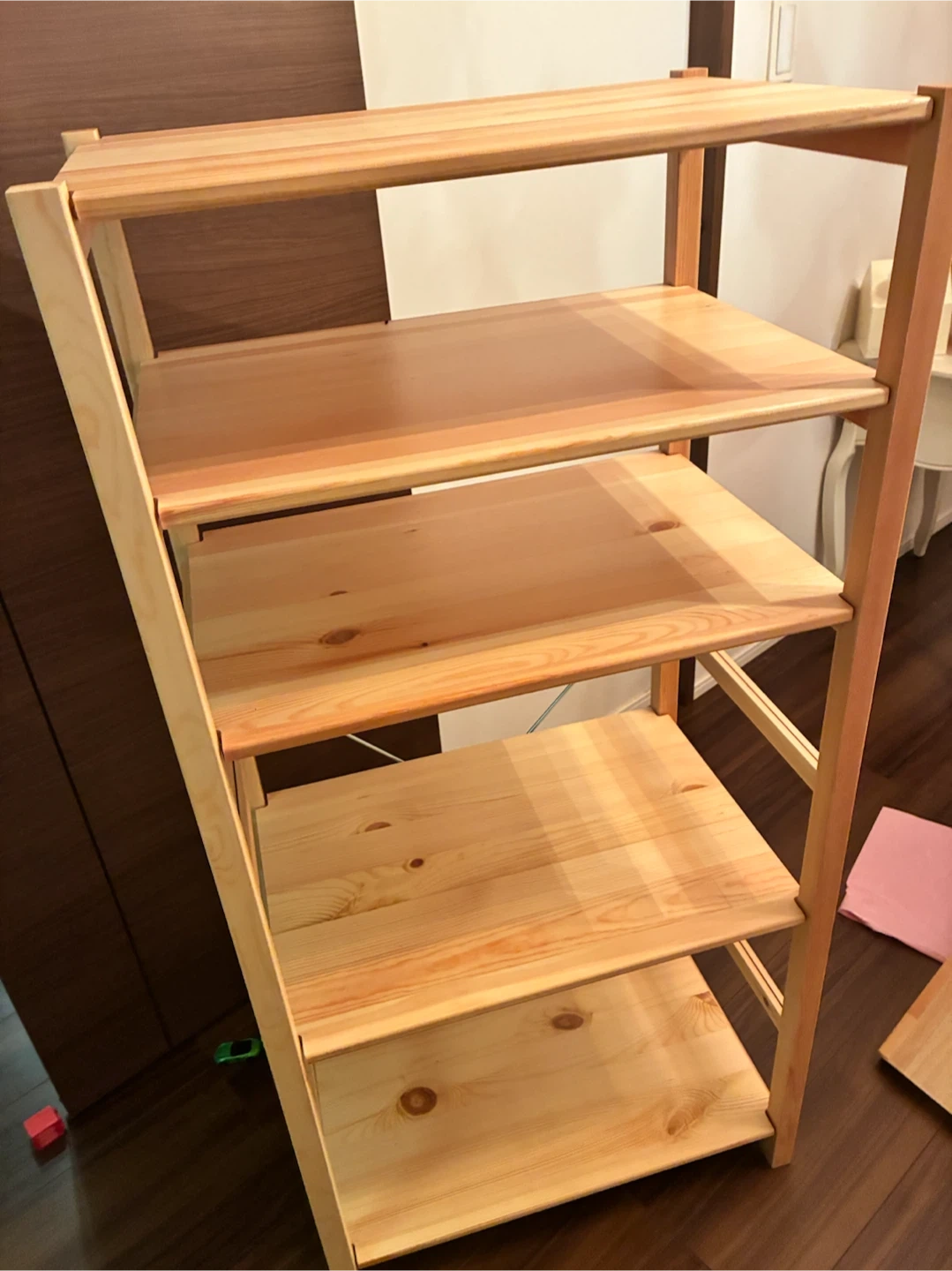 無印 パイン材ユニットシェルフ・58cm幅(参考価格12,900+1,990円)