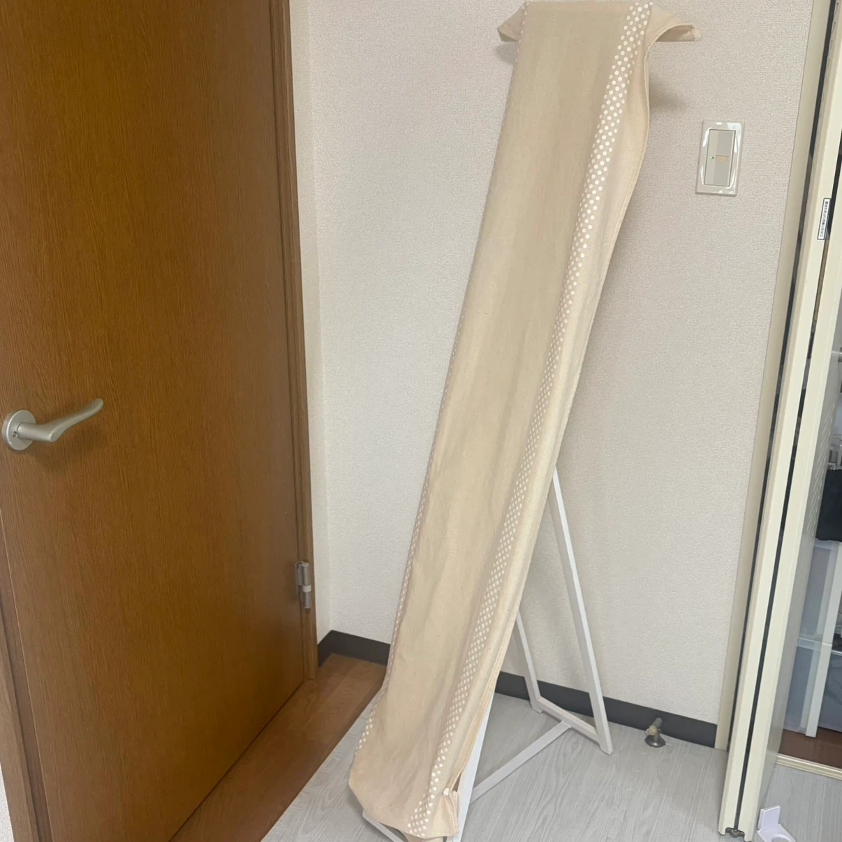 スタンドミラー ホワイト 白 姿見の写真4枚目