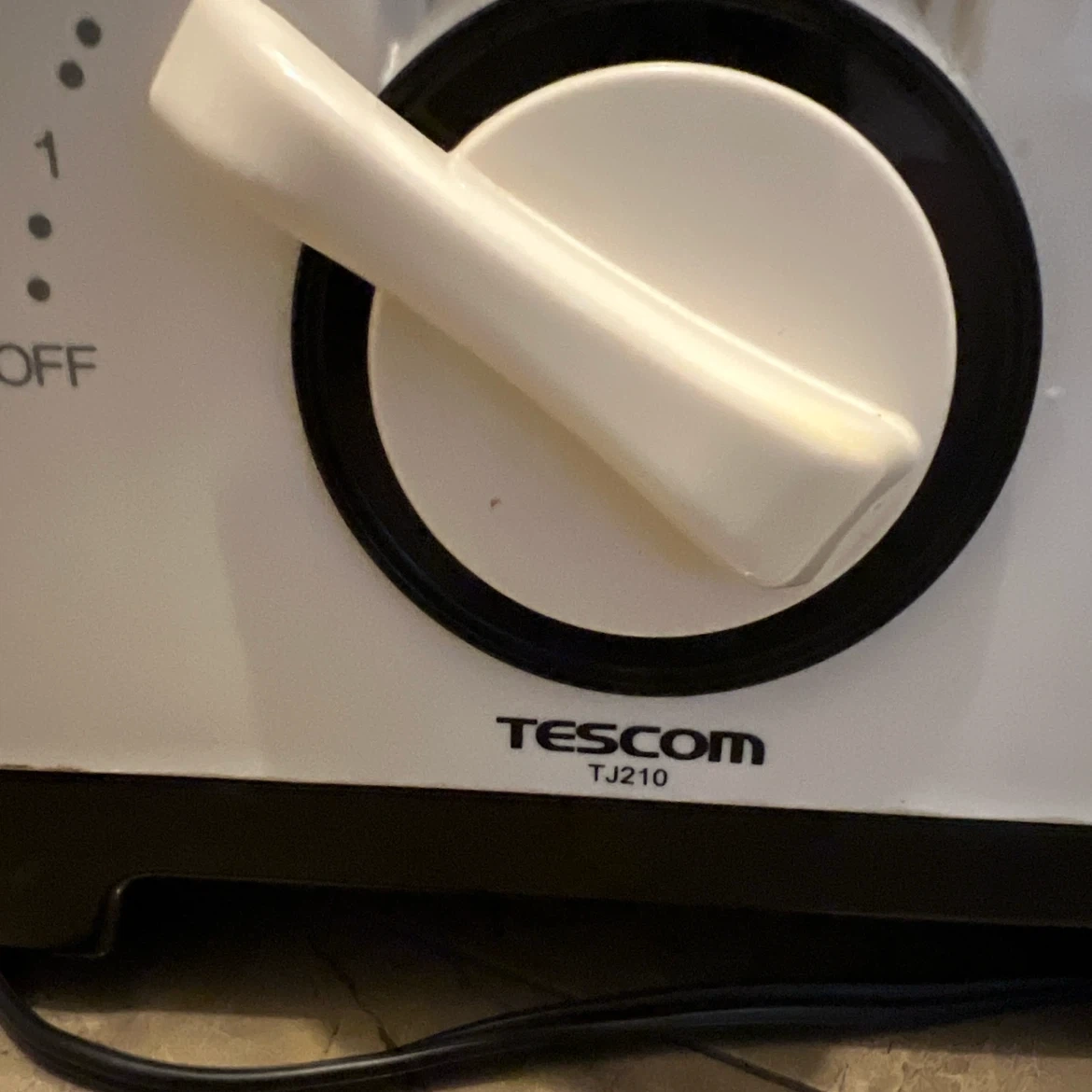 TESCOM テスコム Pure Black TJ210 フードプロセッサーの写真8枚目