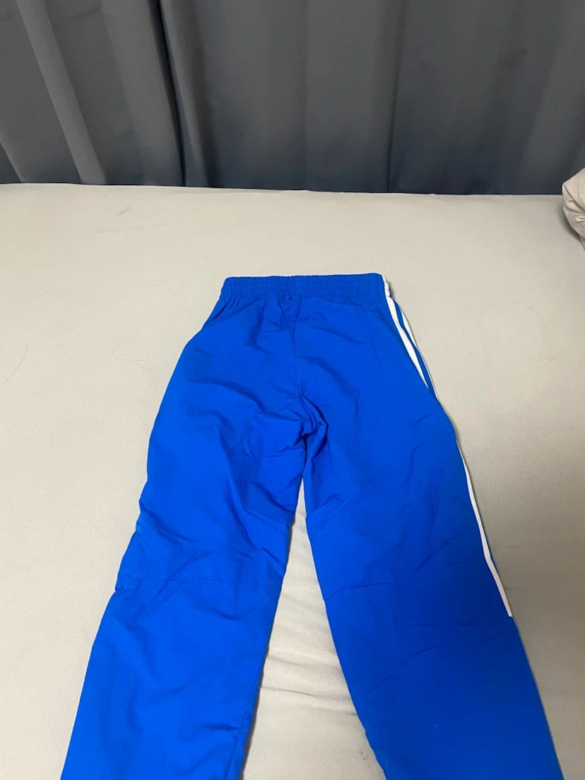 adidas アディダス トラックパンツ ブルー Sサイズの写真3枚目
