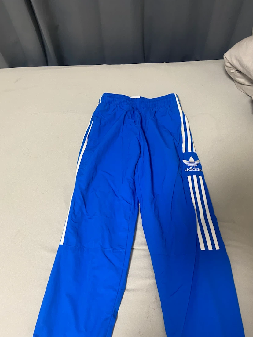 adidas アディダス トラックパンツ ブルー Sサイズ