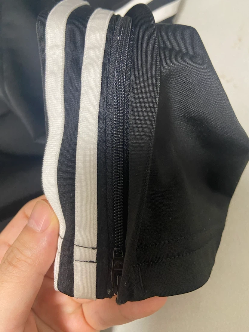 adidas アディダス トラックパンツ M 黒の写真3枚目