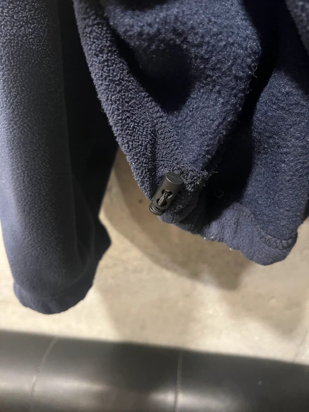 STUSSY × Mountain Hardwear コラボ フリースプルオーバー ドローコード付き Lの写真5枚目
