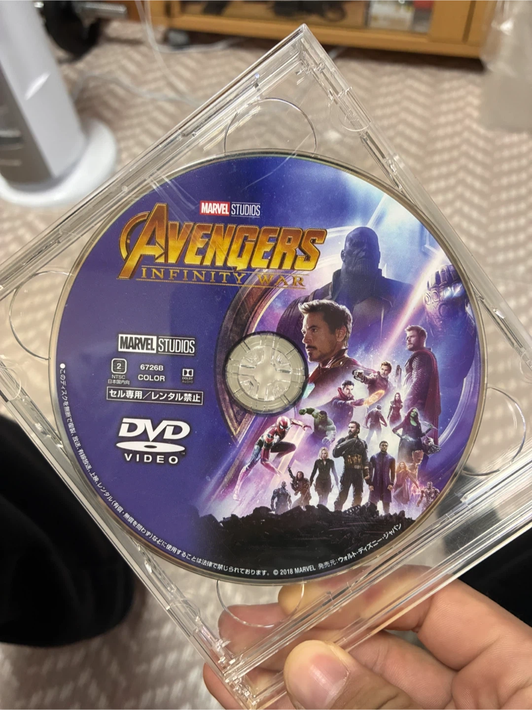 アベンジャーズ インフィニティ・ウォー DVD