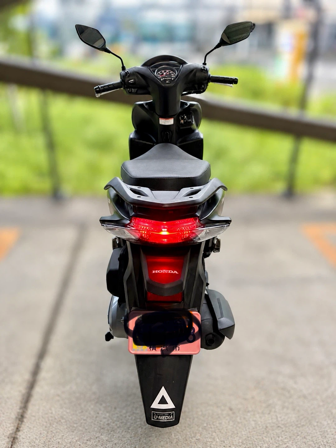 ホンダ Dio 110マットブラックの写真2枚目