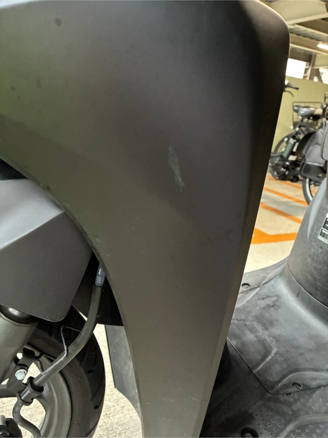 ホンダ Dio 110マットブラックの写真9枚目
