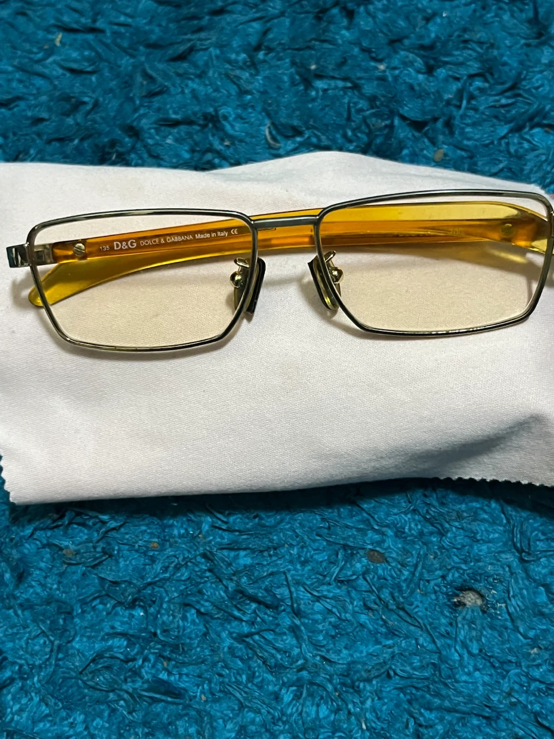 D&G ドルチェ&ガッバーナ ヴィンテージ メガネ DG2050 709 べっ甲正規品ビンテージ物!