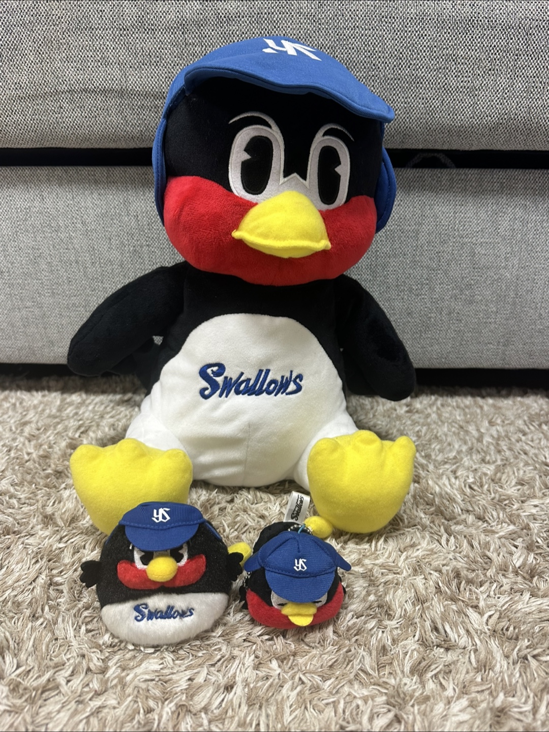 ヤクルトスワローズ つば九郎 3点セット