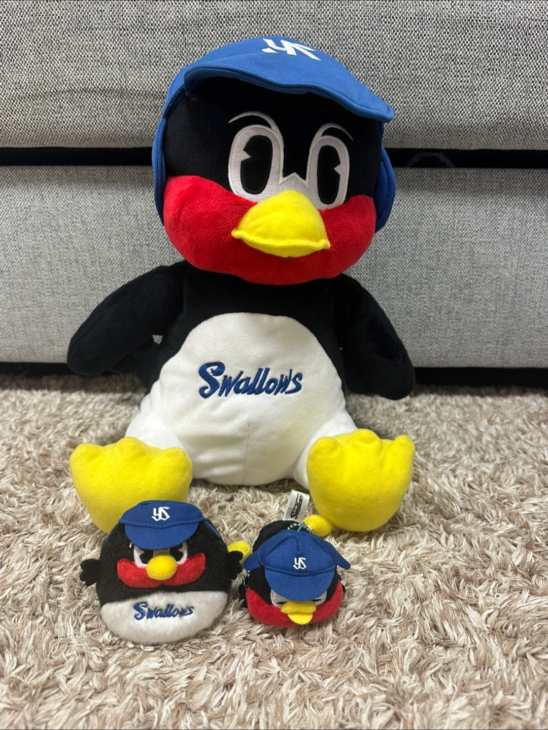 ヤクルトスワローズ つば九郎 3点セット