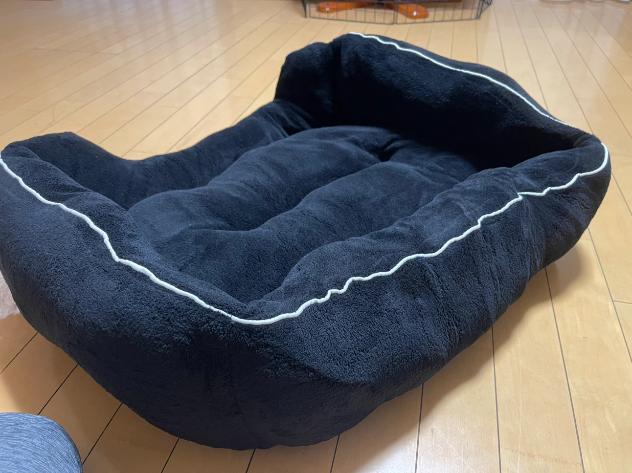 ペット用ベッド  Ｌサイズ  ふわふわ冬用の写真5枚目
