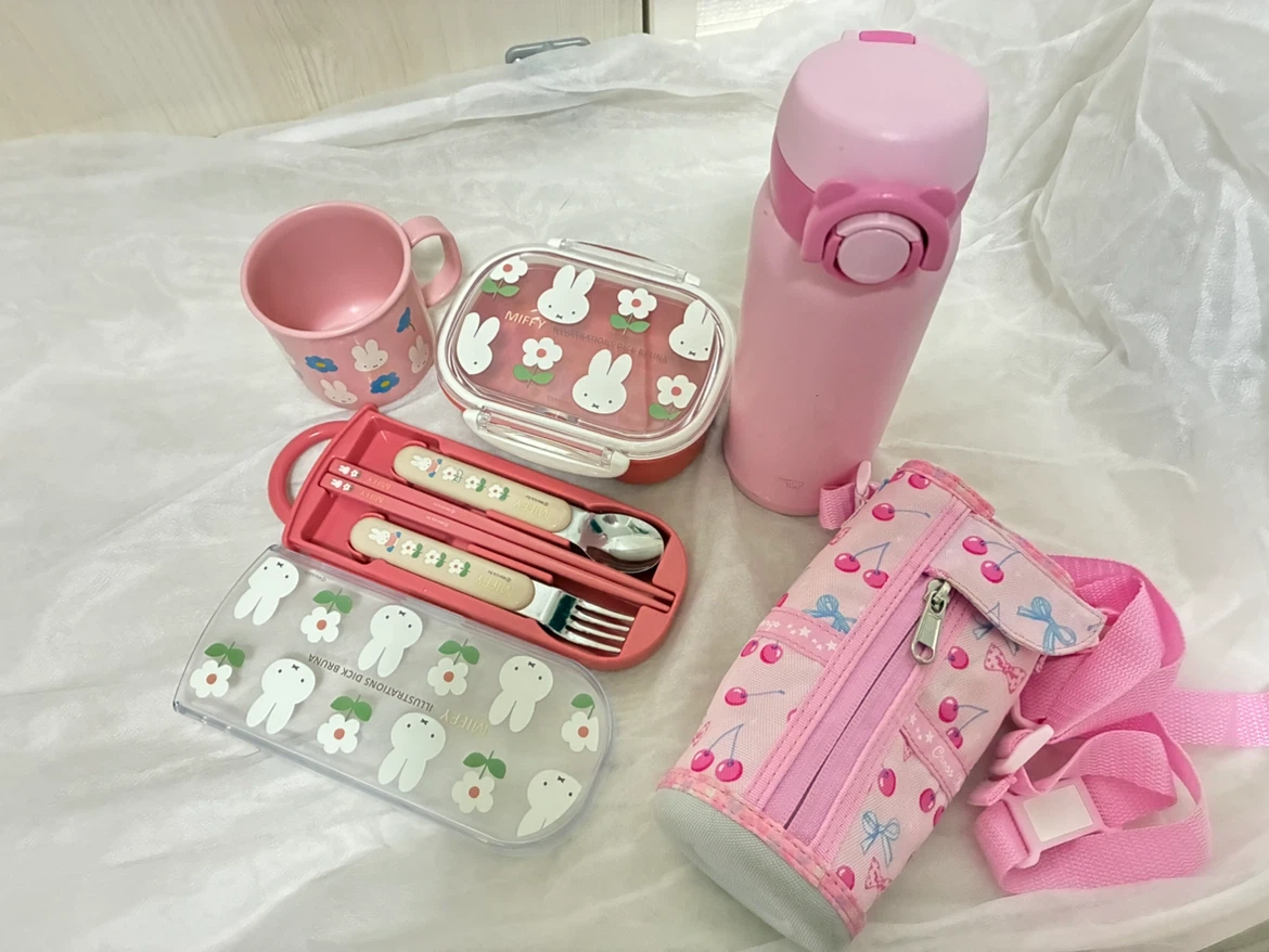ミッフィー お弁当箱 カトラリー 水筒セット