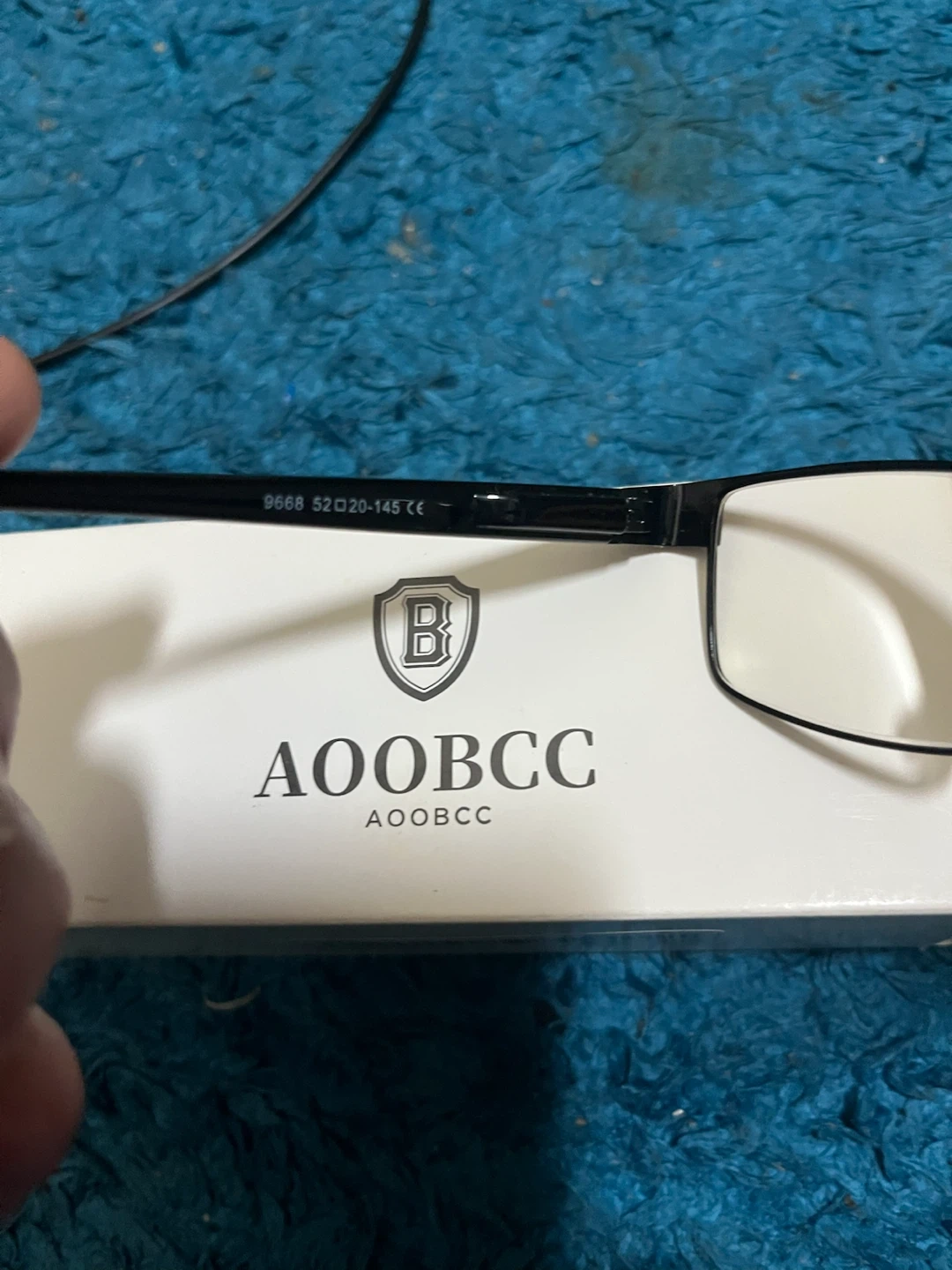 オートズームブラックフレーム老眼+2.0対応スクエアメガネ新品!の写真3枚目
