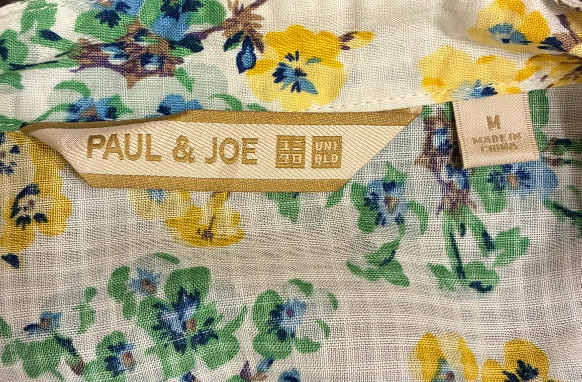 PAUL & JOE UNIQLO 花柄 ロングワンピースの写真2枚目