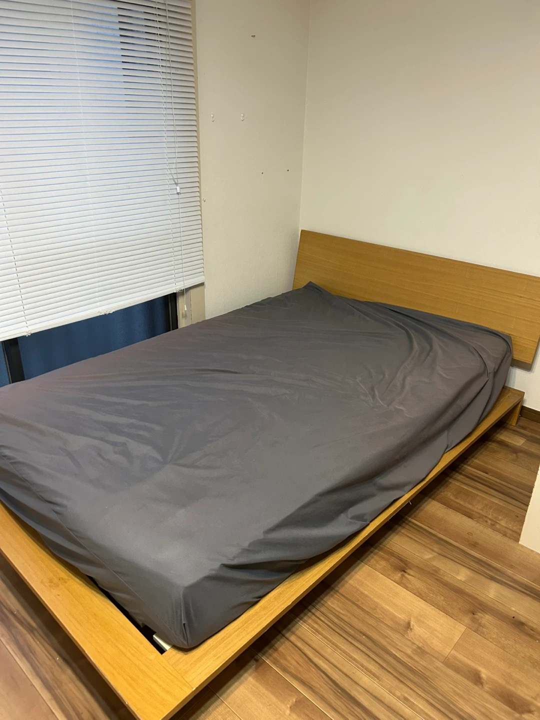 【セミダブル】木製ローベッド THETA シータ/マットレスセット可の写真2枚目